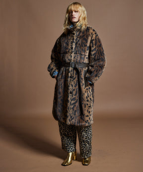 [26WINTER COLLECTION] 多种面料长款蟒蛇大衣