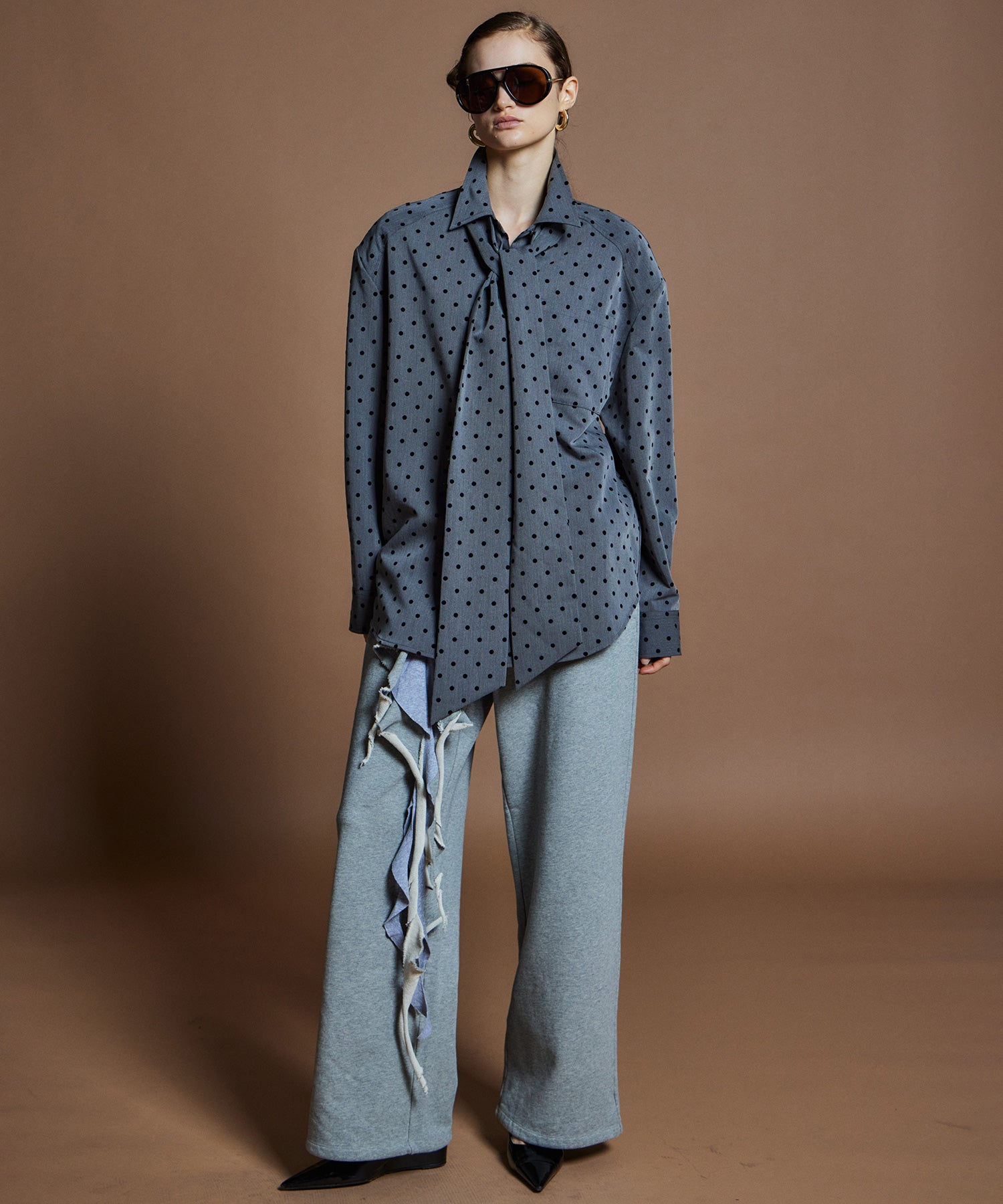 【26WINTER PRE-ORDER】Drop Frill Sweatpants