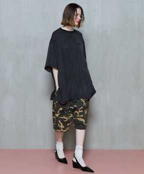 2 - way Double Waist CAMO Curve Shorts