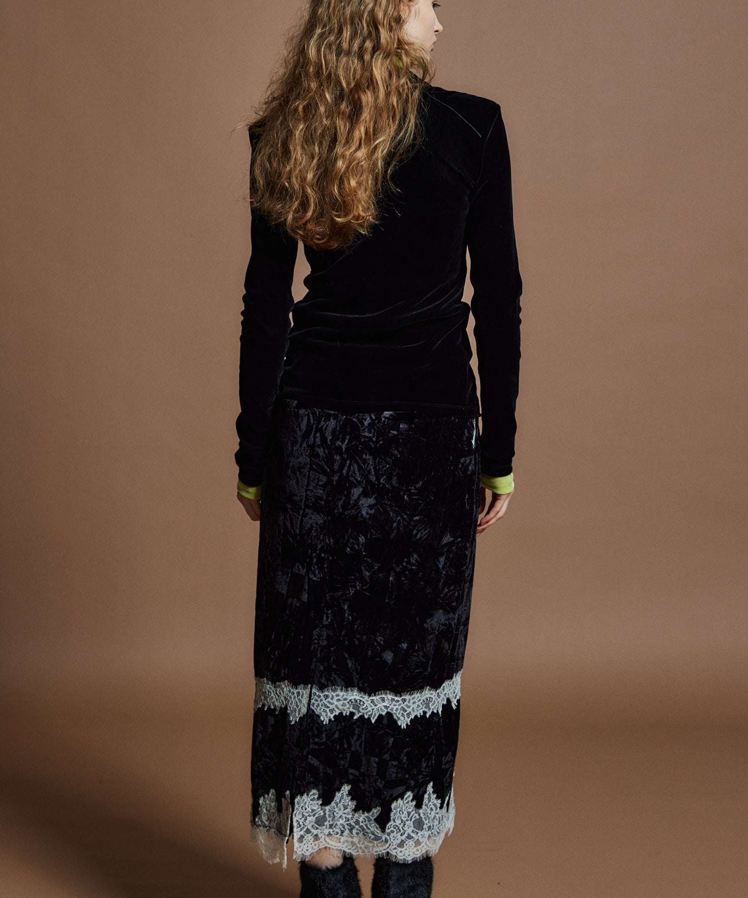 【26WINTER COLLECTION】2WAY Velour Top