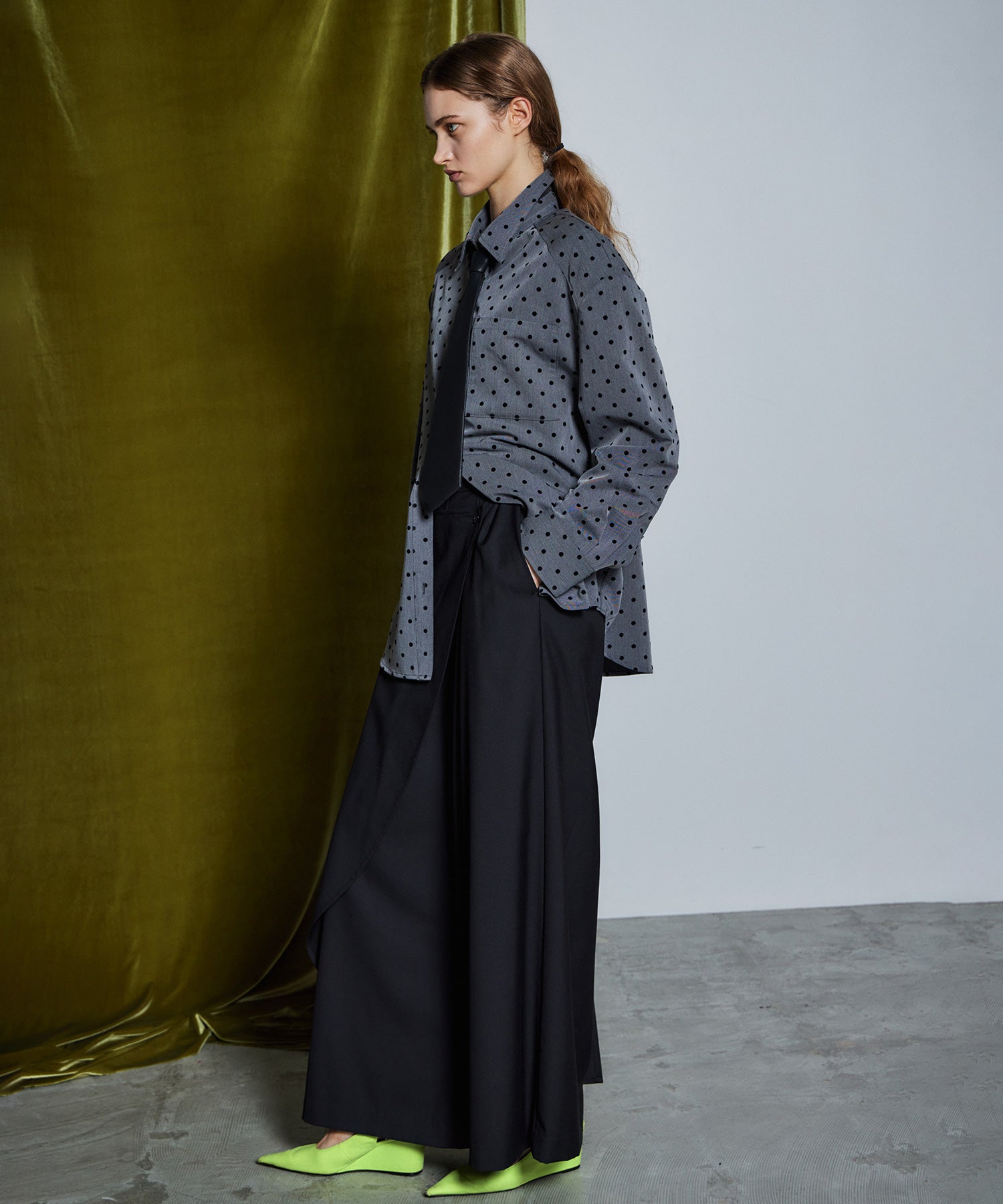 【26WINTER COLLECTION】Wrap Wide Pants
