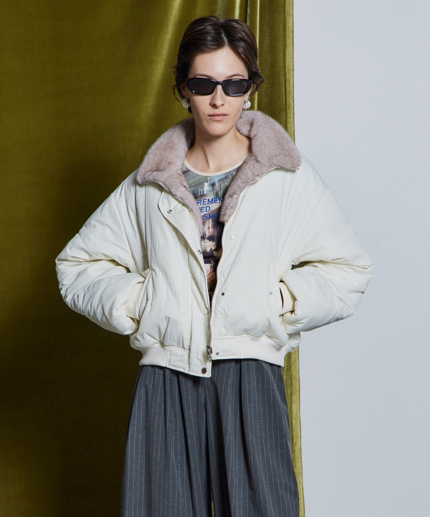 【26WINTER PRE-ORDER】Reversible Fur Blouson
