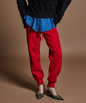 【26WINTER PRE-ORDER】Snap Button Knit Pants