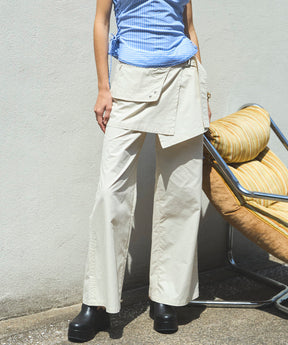 Tech Skirt Layered Pants