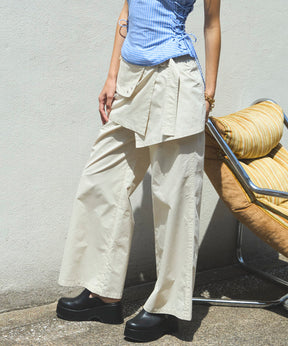 Tech Skirt Layered Pants