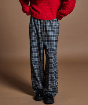 【26WINTER PRE-ORDER】Checked Pants