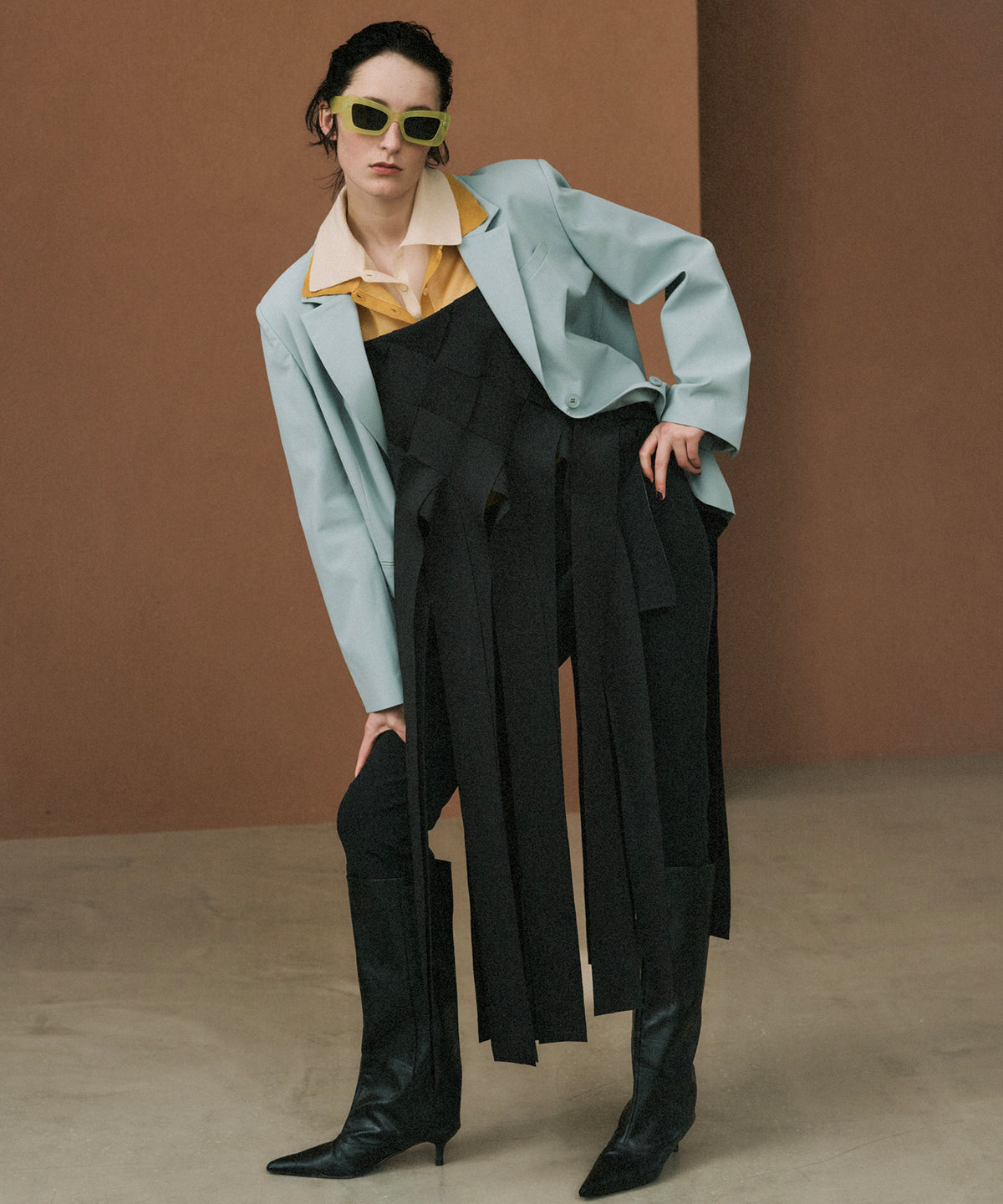 【26SPRING PRE-ORDER】Cross Fringe Dress