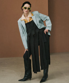 【26SPRING PRE-ORDER】Cross Fringe Dress