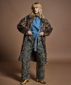 [26WINTER COLLECTION] 多种面料长款蟒蛇大衣