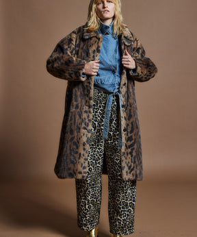 [26WINTER COLLECTION] 多种面料长款蟒蛇大衣