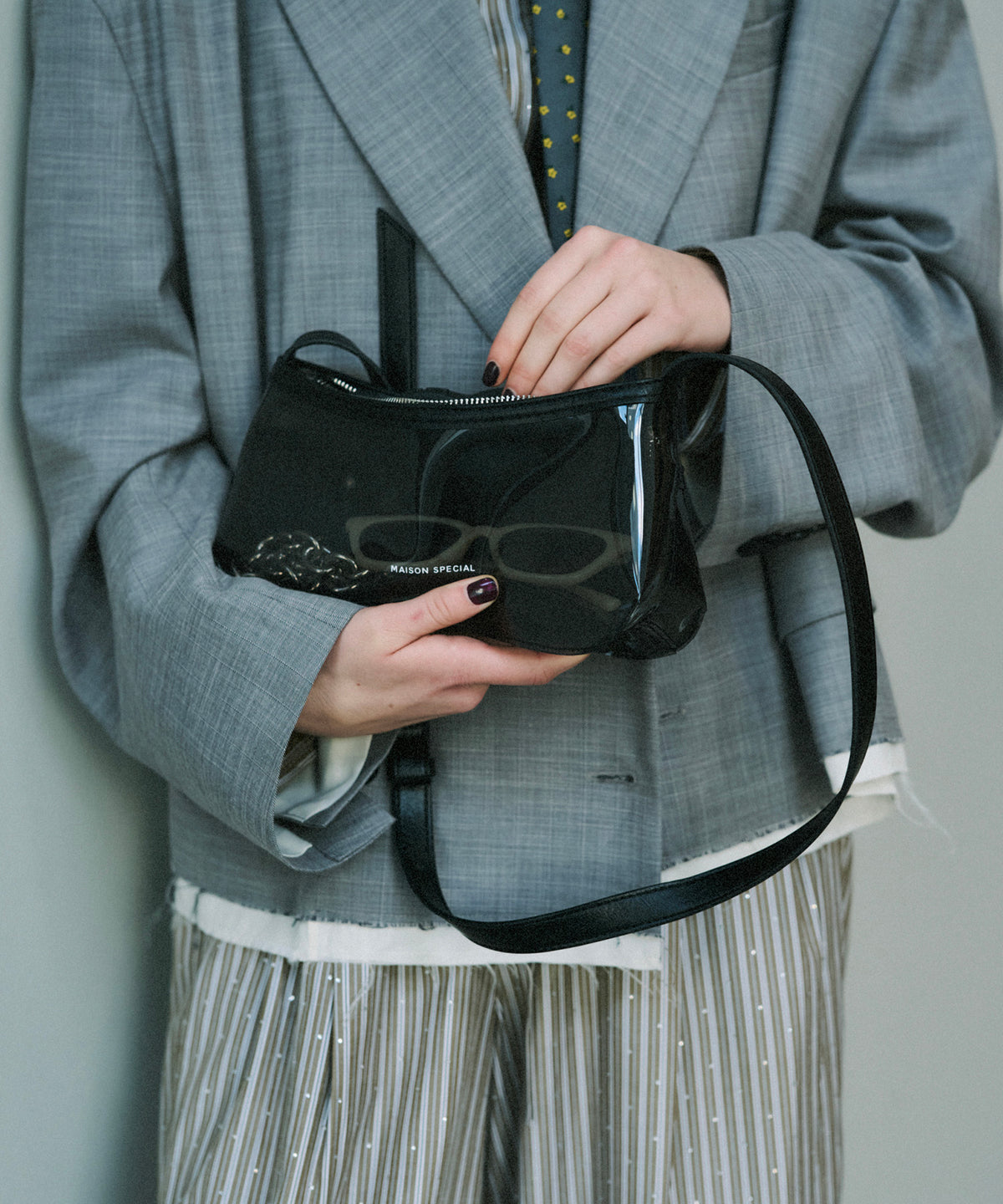 【26SPRING PRE-ORDER】Clear Skinny Bag