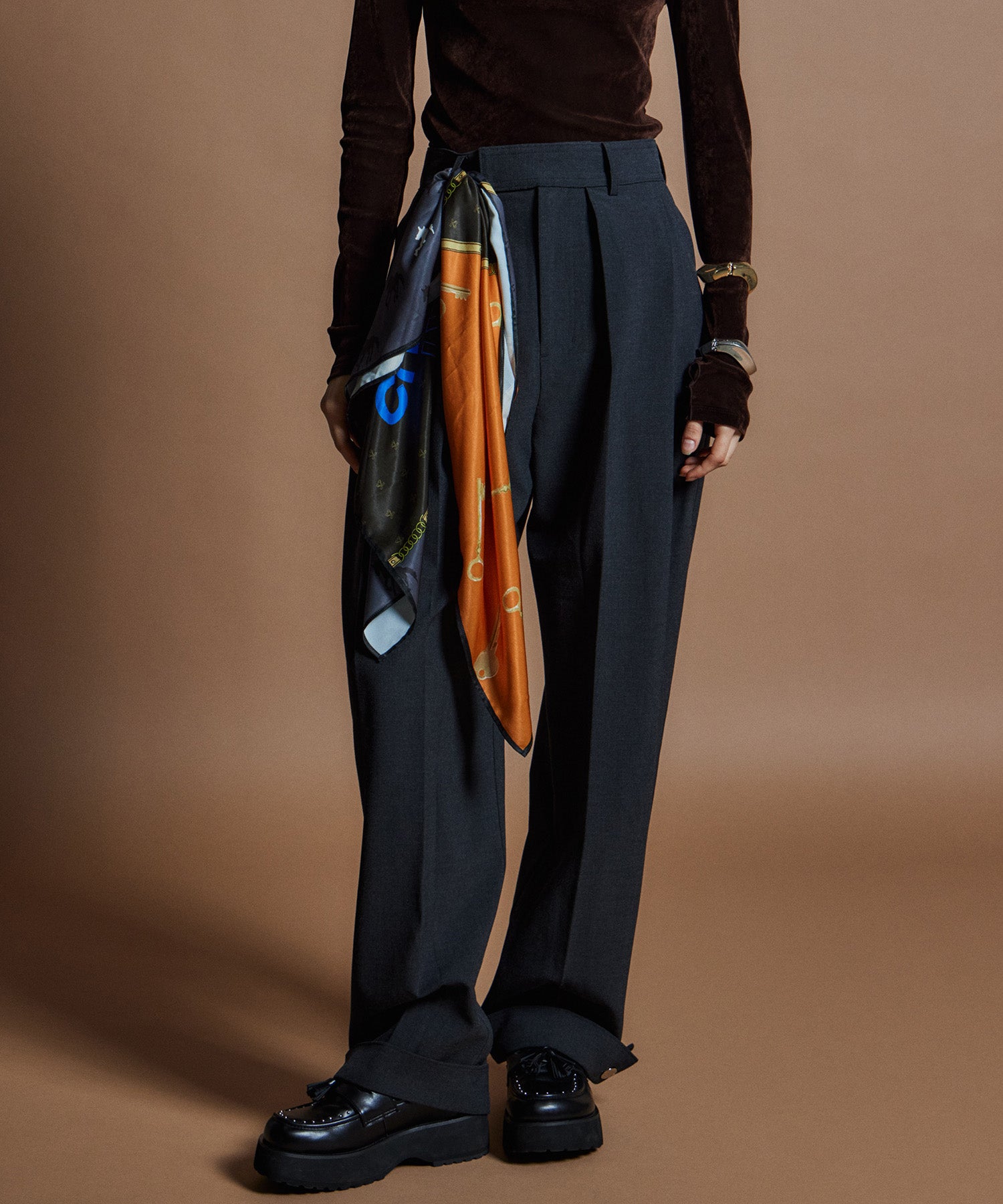 【26WINTER PRE-ORDER】Wide Tuck Pants