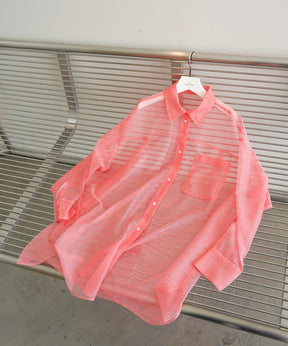 【2026Summer PRE-ORDER】2way Sheer Shirt