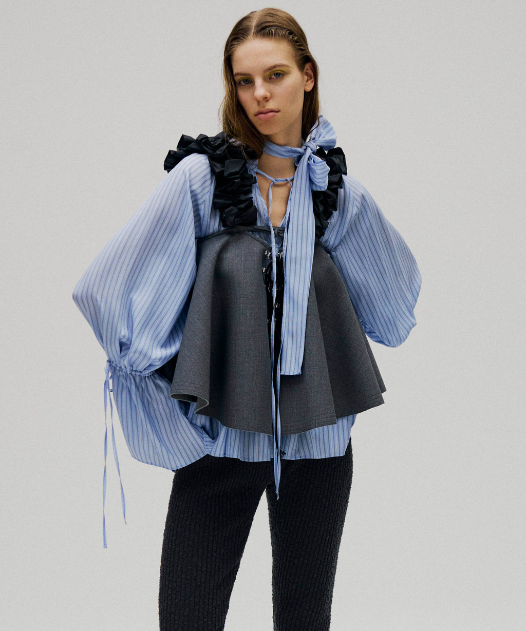 Flower Strap 2way Tops 