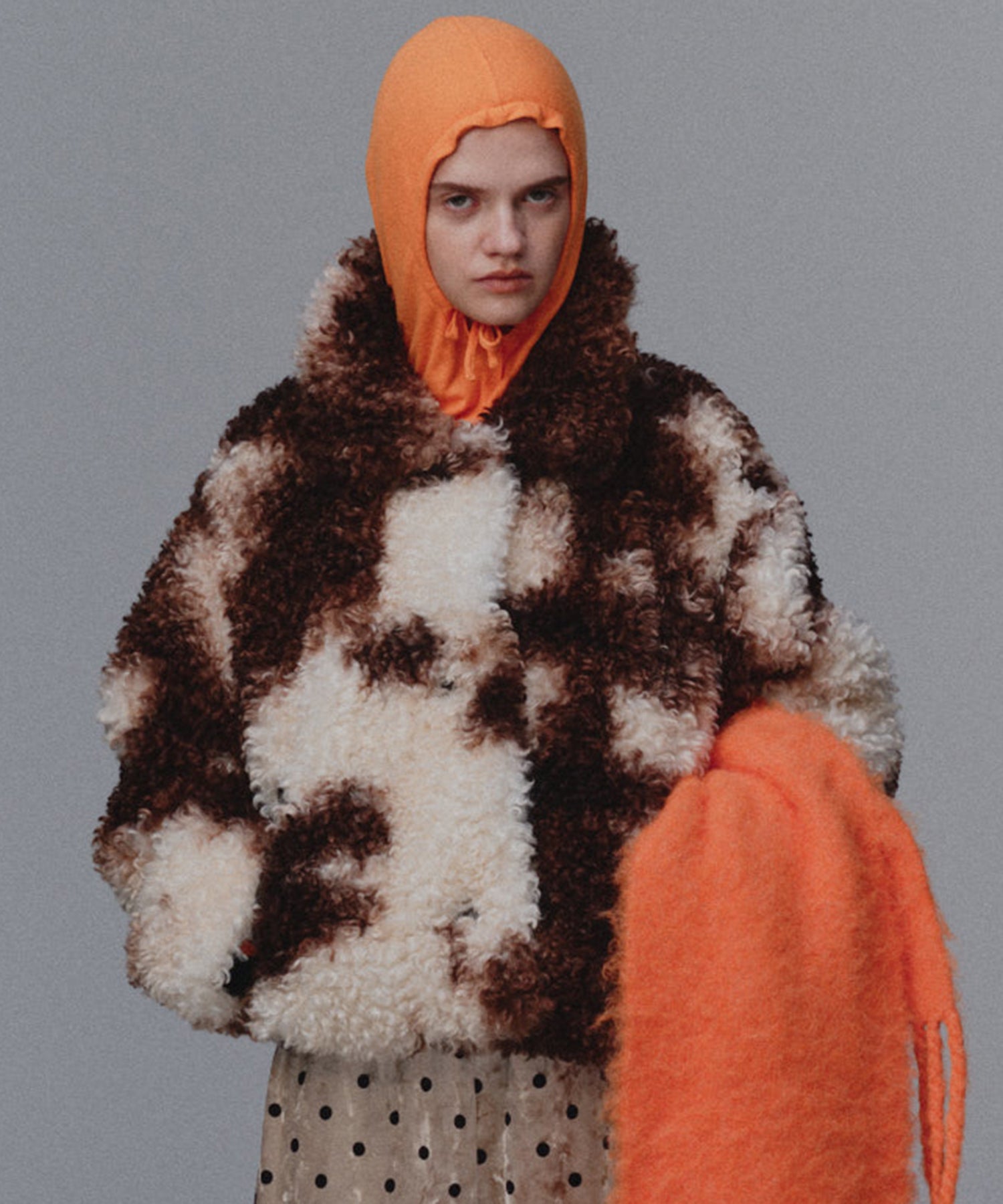 [25WINTER PRE-ORDER] Animal Pattern Faux Fur Coat