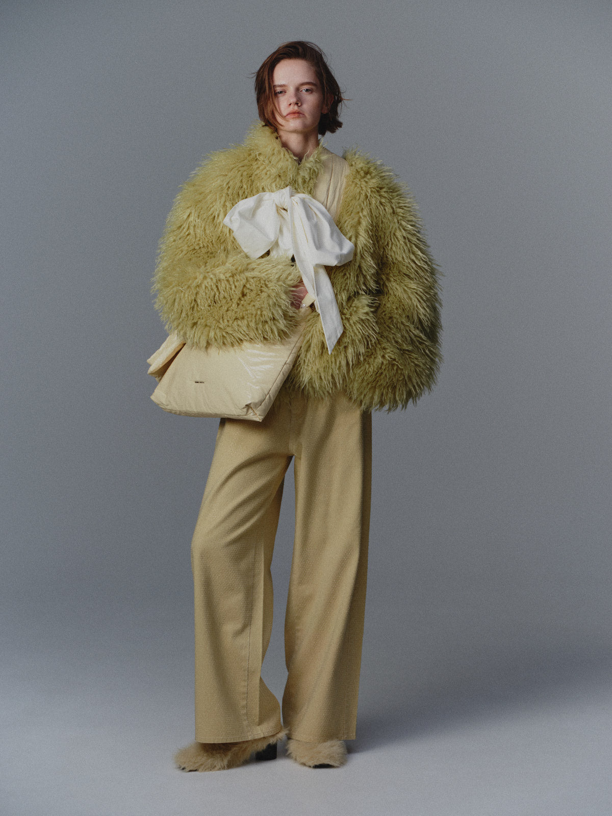 [25WINTER PRE-ORDER] Reversible Fur Blouson