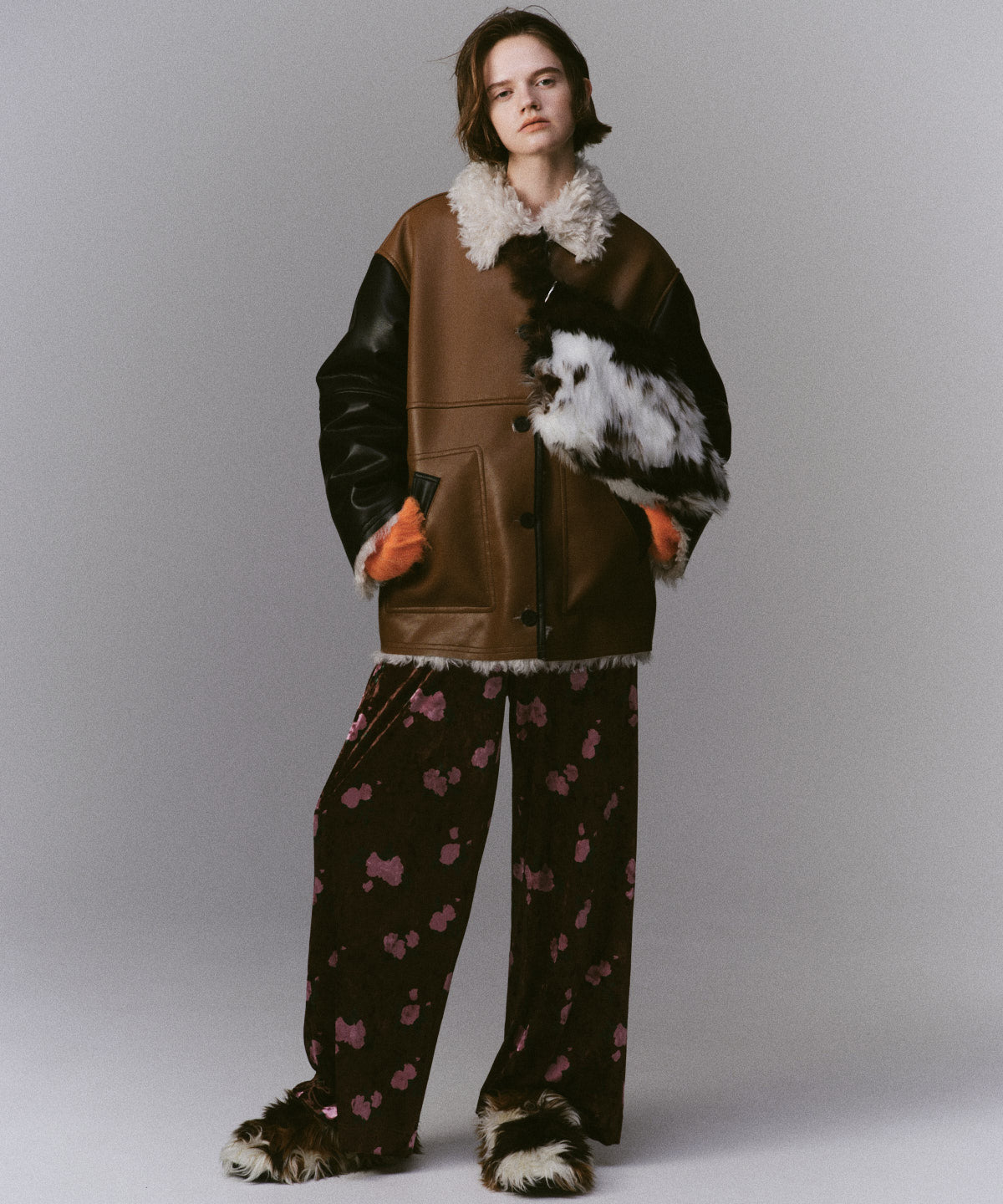 [25WINTER PRE-ORDER] Reversible Mouton Coat