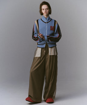 [25winter preoder] 숫자가 높은 넥 지퍼 니트 탑