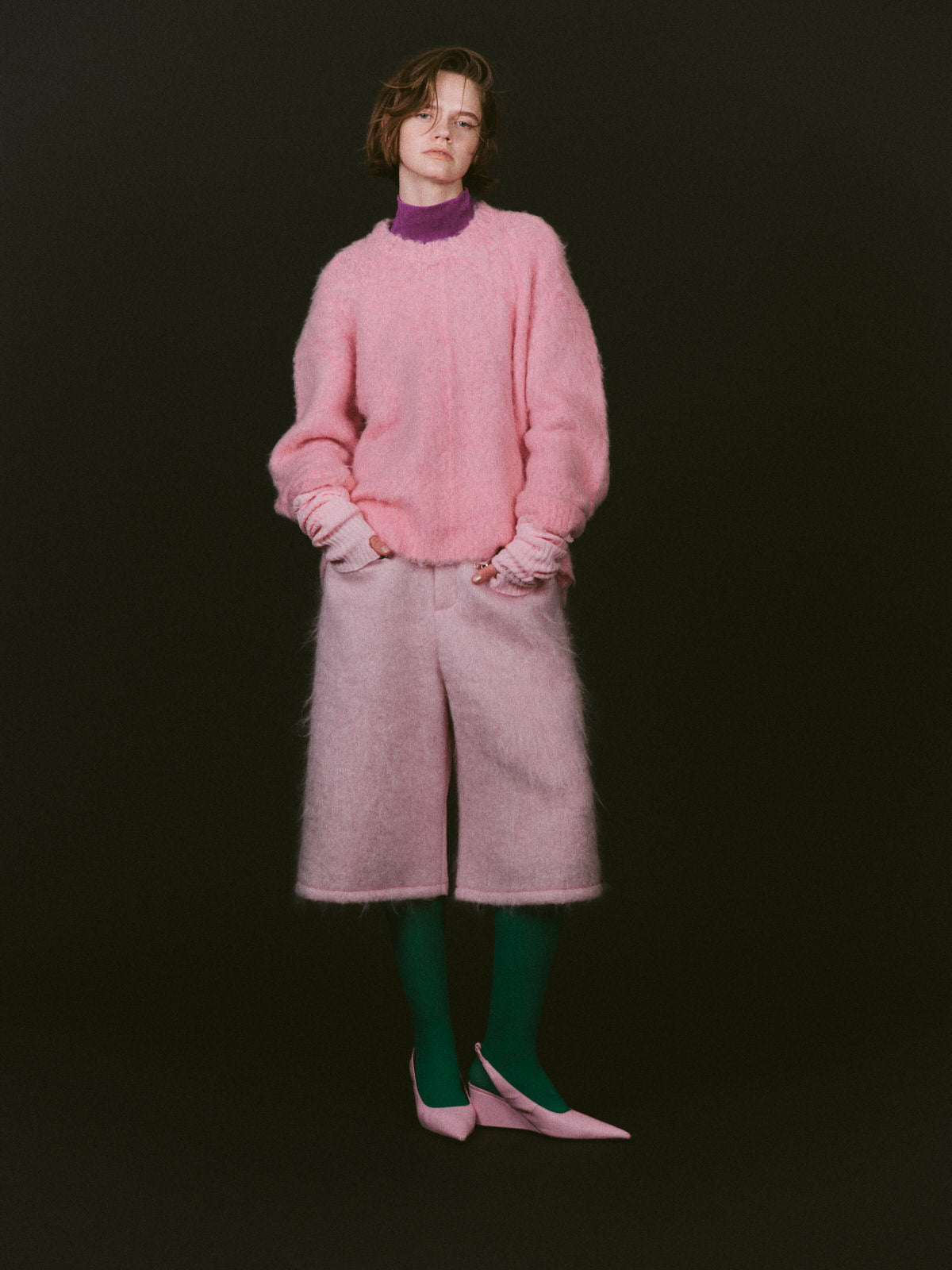 [25winter preoder] SLUB 브러시 니트 풀오버