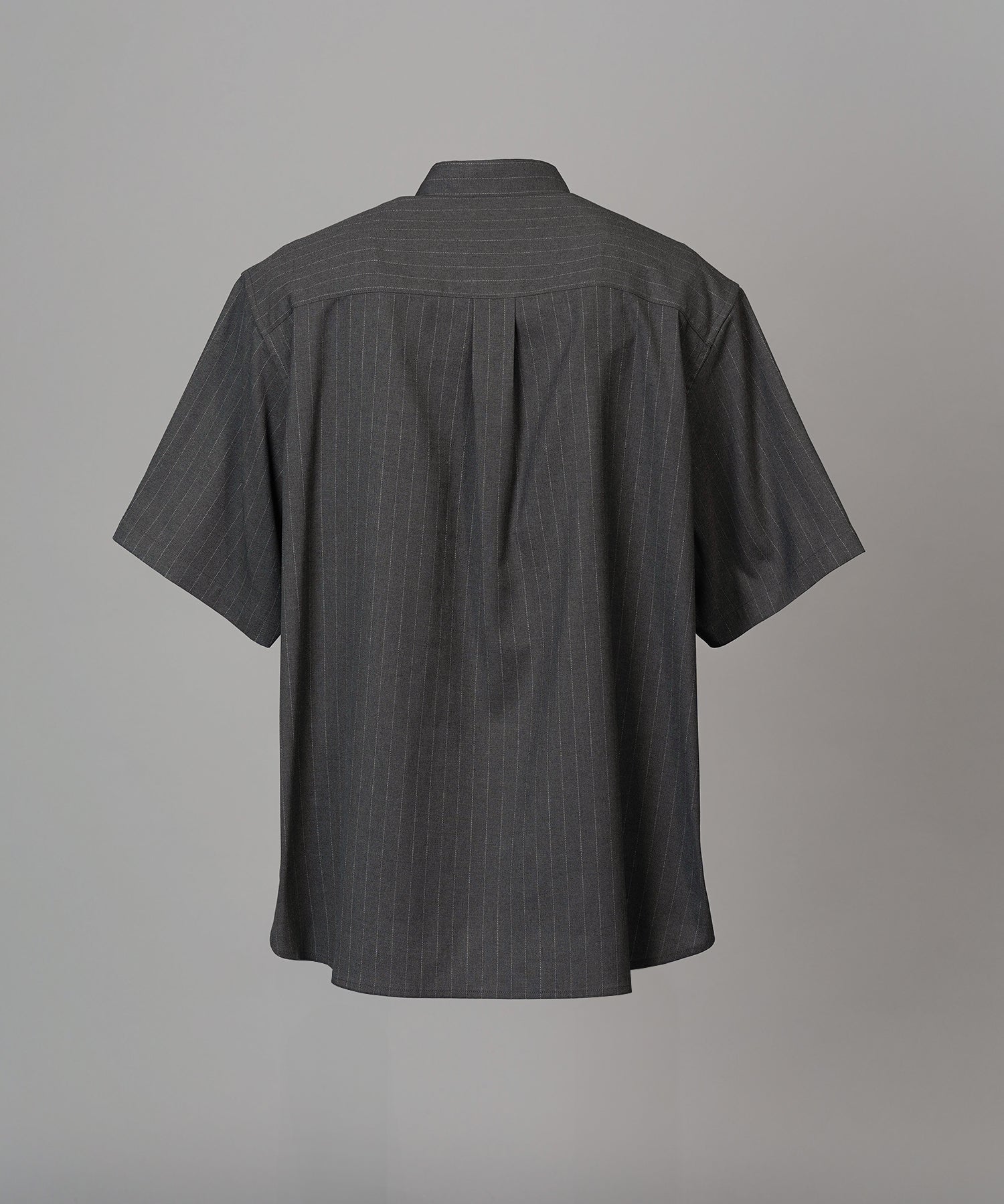 [26SS PRE-ORDER] Airy Striped Gabardine Prime-Over Short-sleeved Shirt