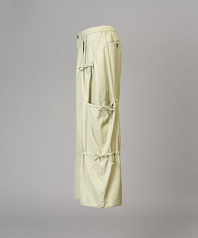 [26SS PRE-ORDER] Airy Striped Gabardine Prime-Wide Two-tuck Pants