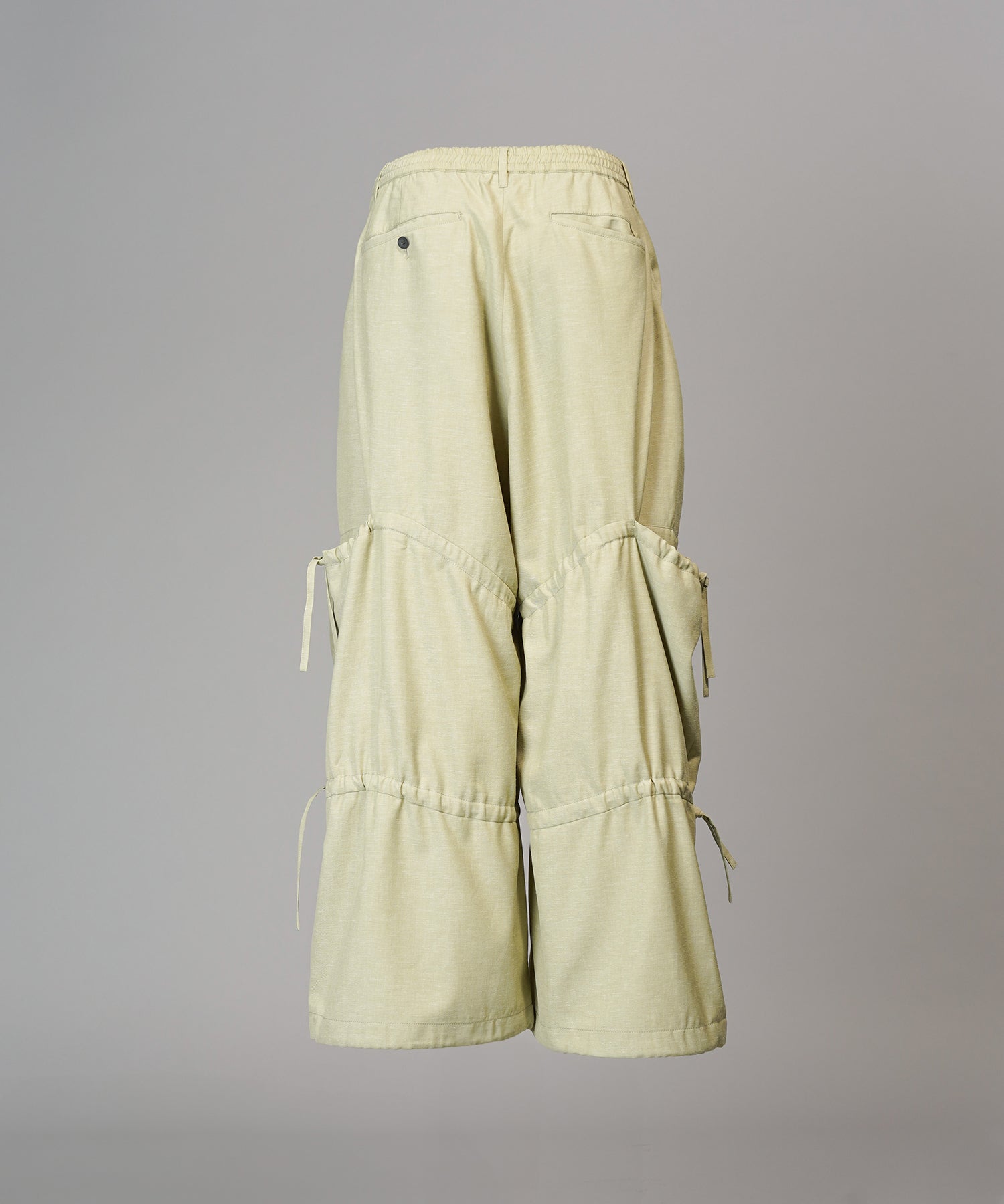 [26SS PRE-ORDER] Airy Striped Gabardine Prime-Wide Two-tuck Pants