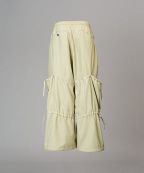 [26SS PRE-ORDER] Airy Striped Gabardine Prime-Wide Two-tuck Pants