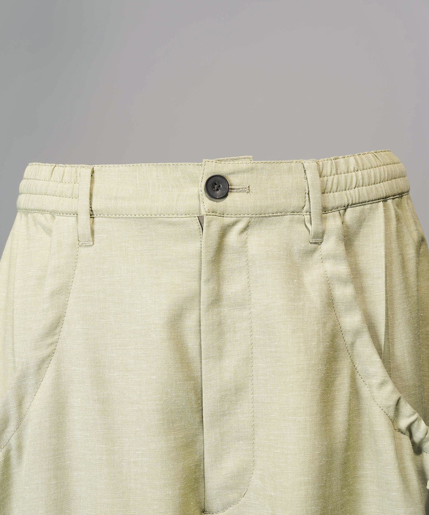 [26SS PRE-ORDER] Airy Striped Gabardine Prime-Wide Two-tuck Pants