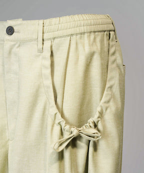 [26SS PRE-ORDER] Airy Striped Gabardine Prime-Wide Two-tuck Pants