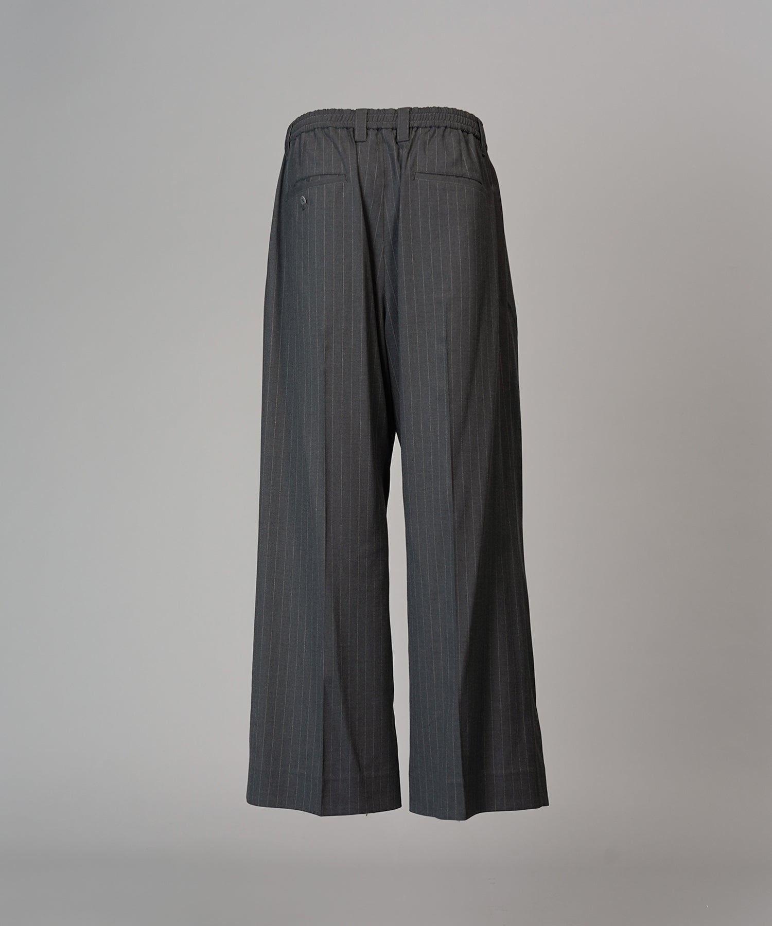[26SS PRE-ORDER] Airy Striped Gabardine Prime-Wide Two-tuck Pants