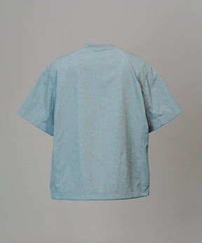 4 Colors Chambray Washable Wool Peaked Lapel Double Breasted Jacket