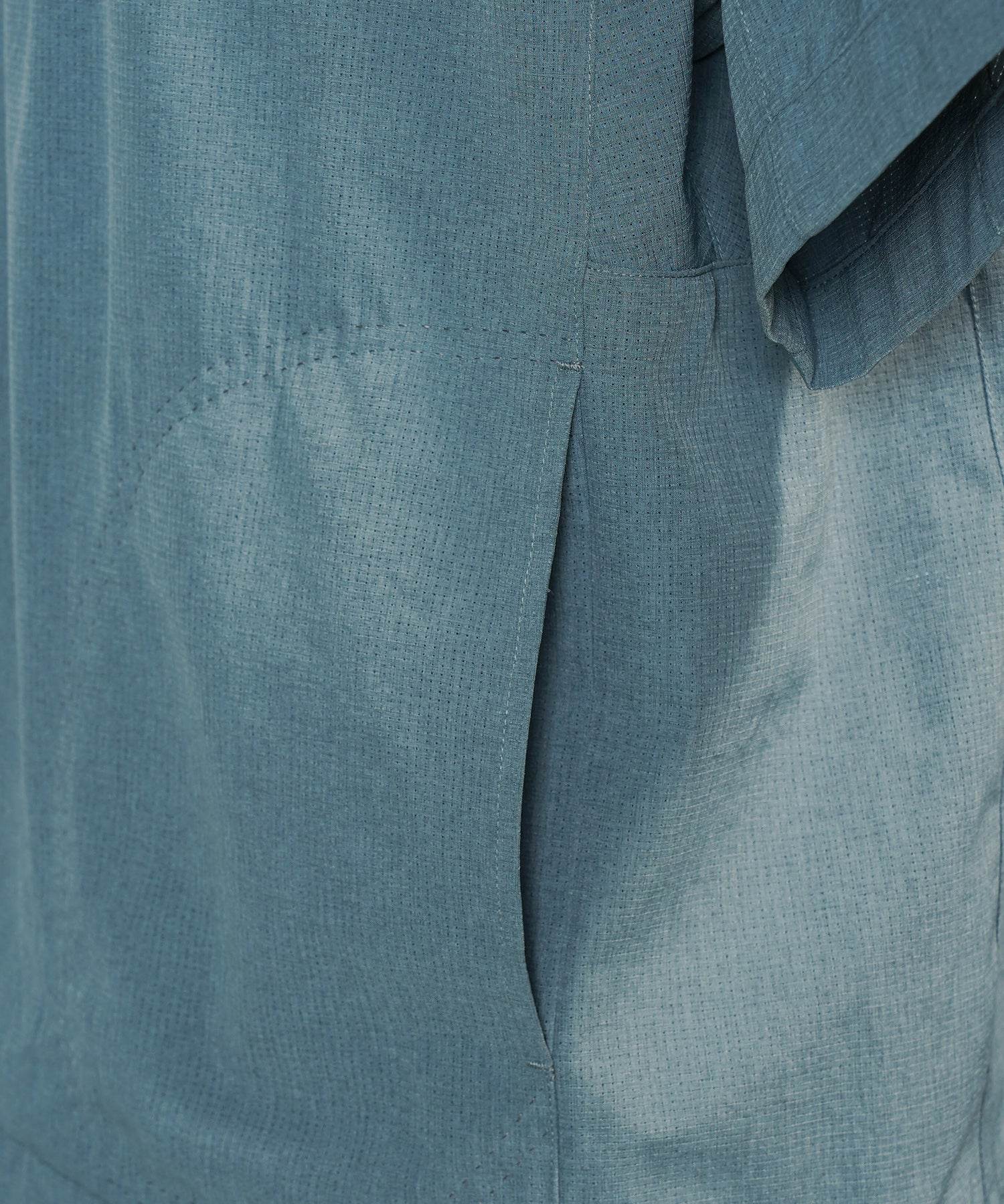 4 Colors Chambray Washable Wool Peaked Lapel Double Breasted Jacket