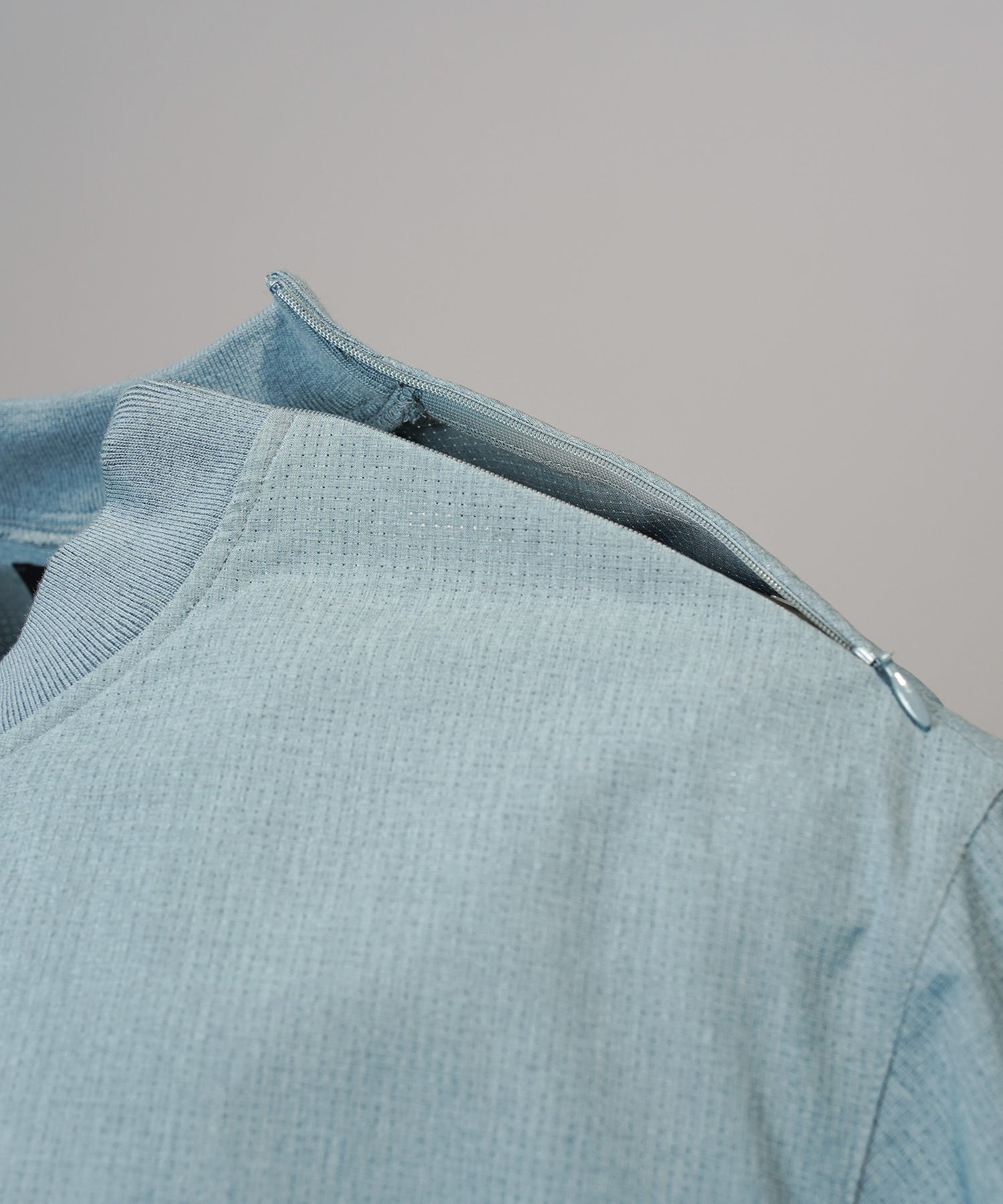 4 Colors Chambray Washable Wool Peaked Lapel Double Breasted Jacket