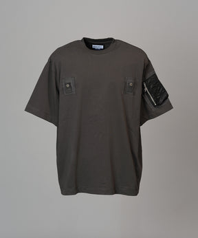 【26SS PRE-ORDER】MA-1 Details Prime-Over Short-sleeved T-shirt