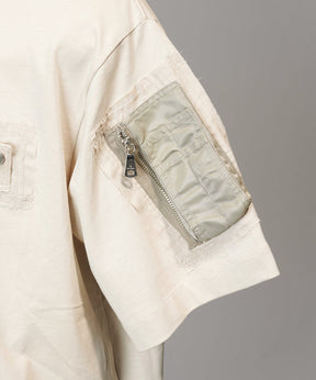 【26SS PRE-ORDER】MA-1 Details Prime-Over Short-sleeved T-shirt