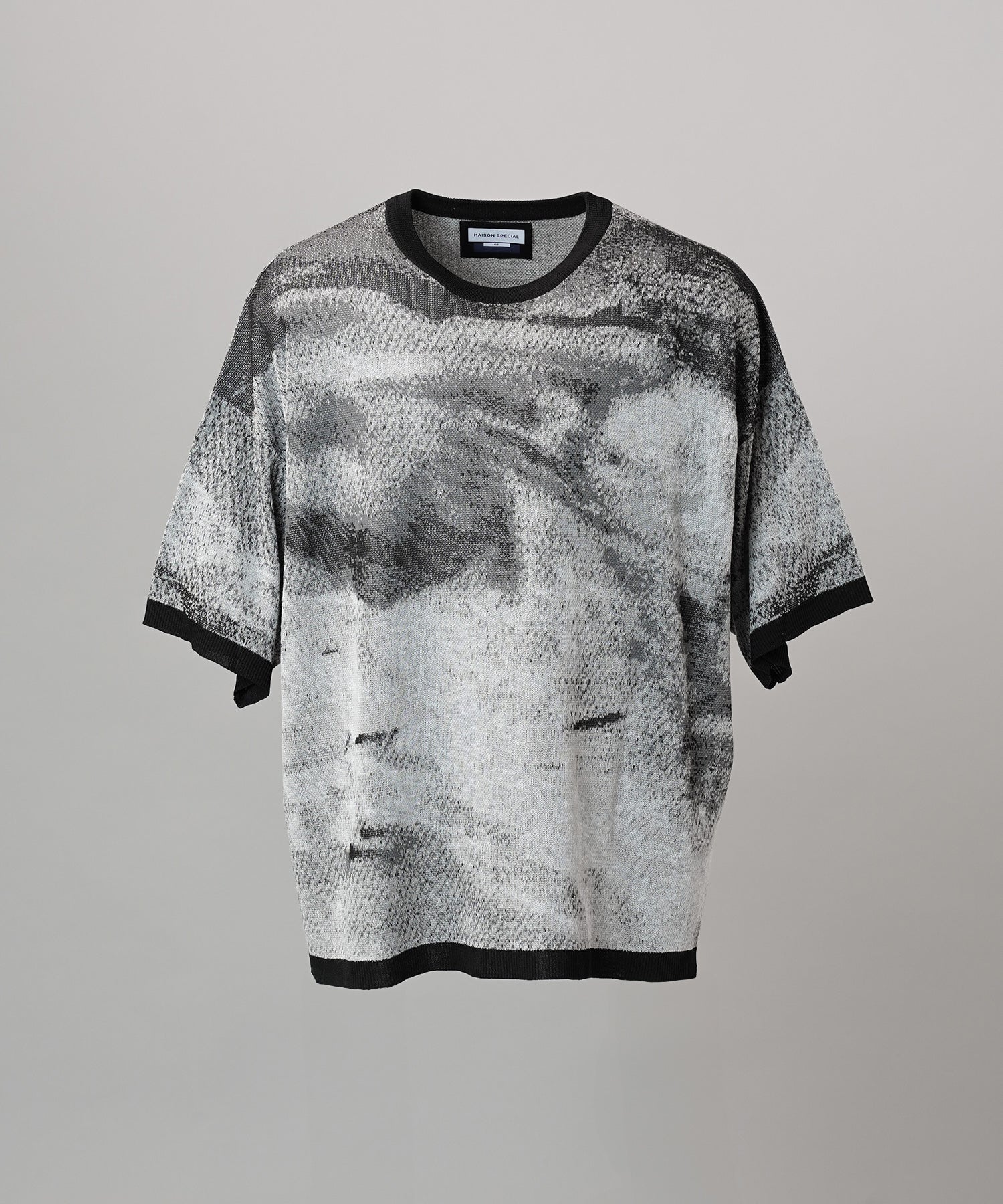 Cotton Bulky Acrylic Blend Prime-Over Gradation Dyeing Knit