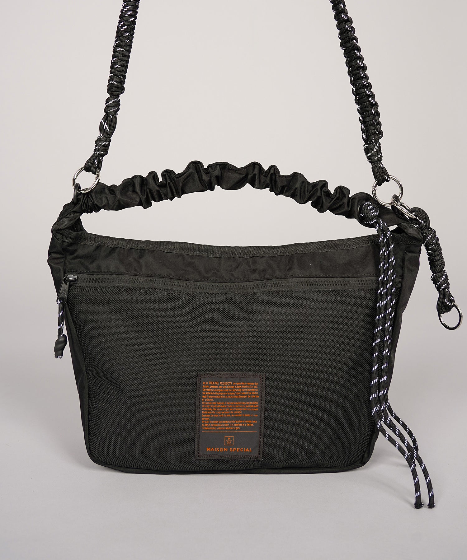 [26SS PRE-ORDER] [THEATER PRODUCTS] Collaboration Multiway Mesh Pocket Puffer Bag