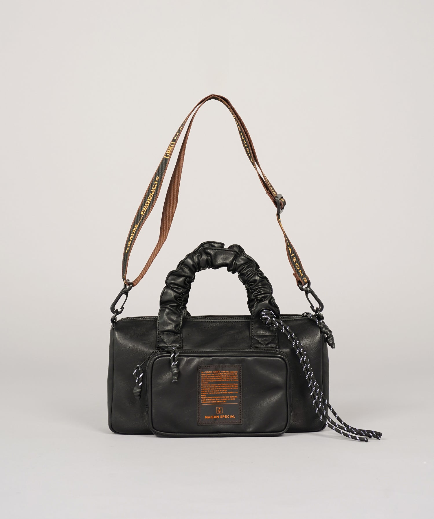 【26SS PRE-ORDER】【THEATRE PRODUCTS】Collaboration Multiway Vegan Leather Baguette Bag