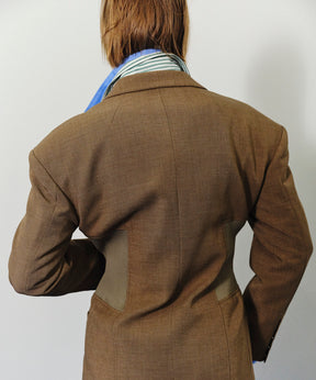 【26AUTUMN PRE-ORDER】Oversized Jacket with Ribbed Waist