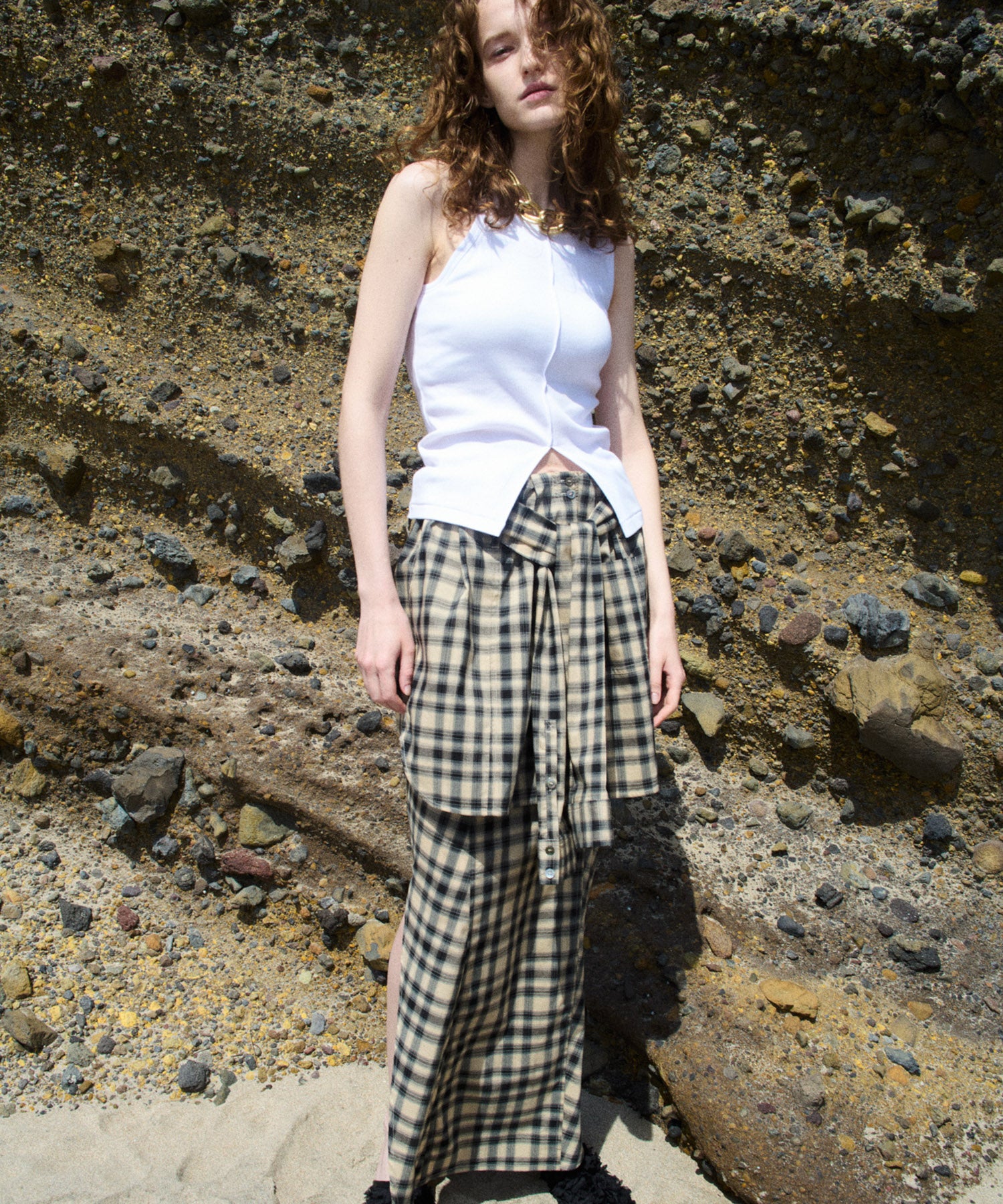 Shirt-Style Multi-Skirt
