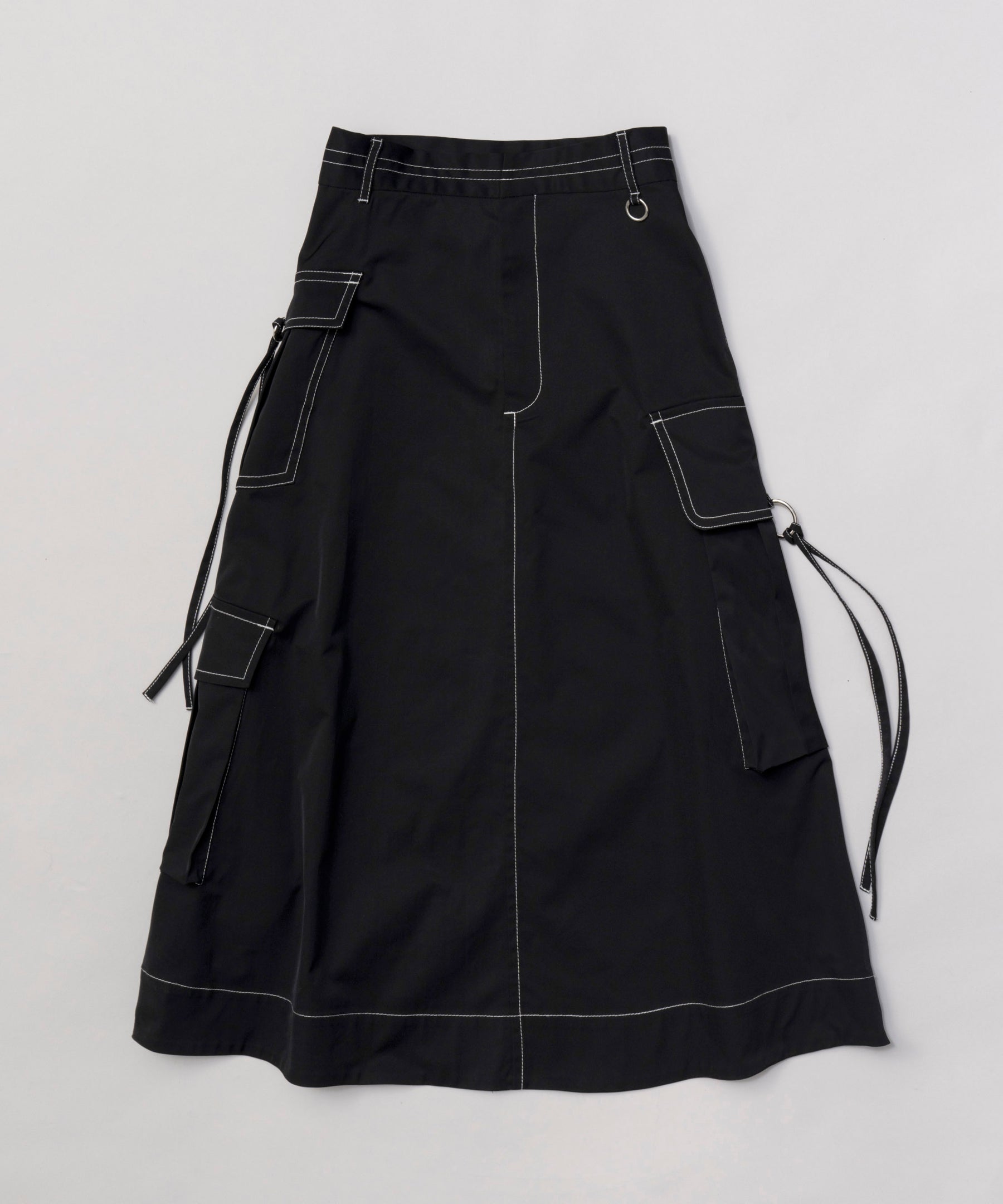SALE】Cargo Flare Skirt