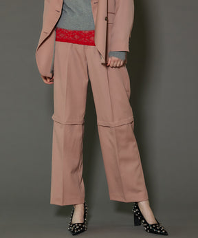 2way Two Tuck Wide Pants