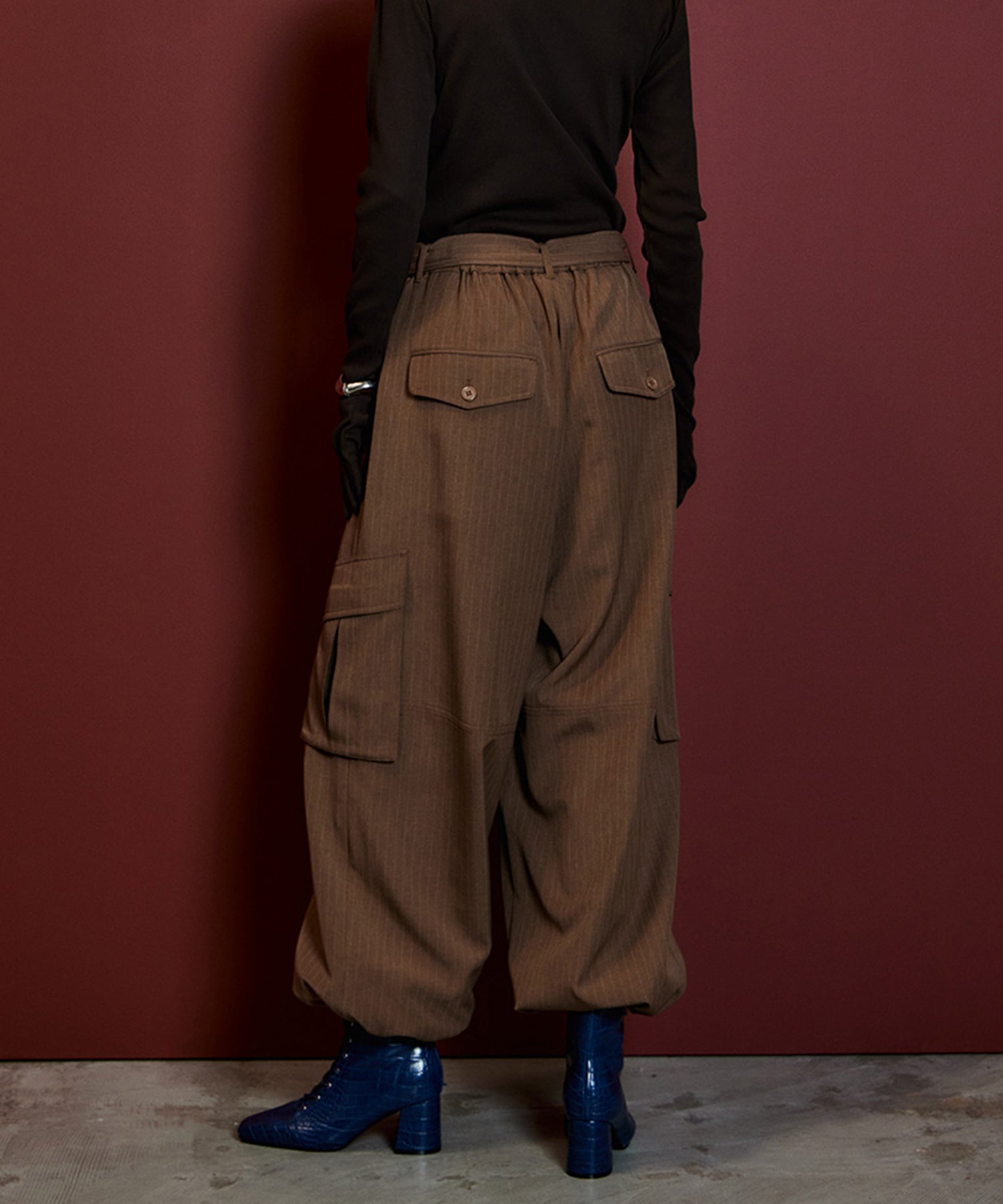 Lace-Up Short Boots