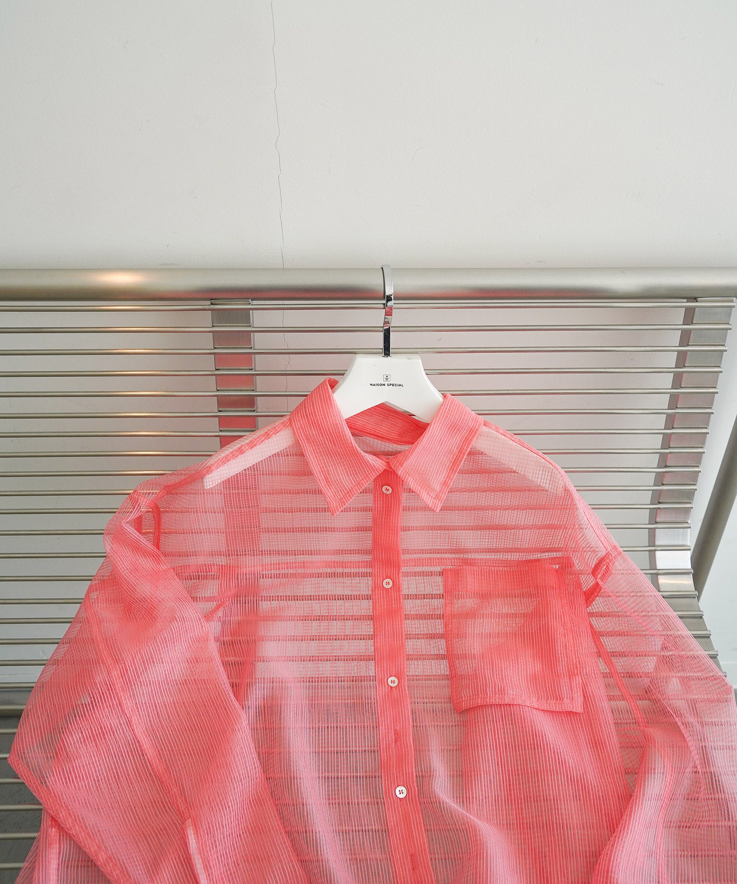 【2026Summer PRE-ORDER】2way Sheer Shirt