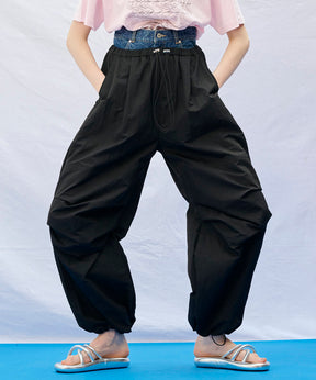 【SALE】Volume Taffeta Snow Pants