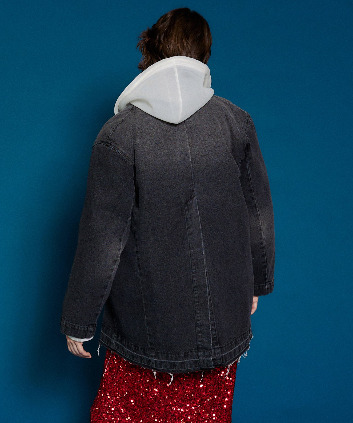 SALE】Denim Tailored Jacket