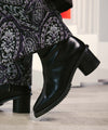 【SPECIAL SHOES FACTORY COLLABORATION】Zip Heel Boots ...