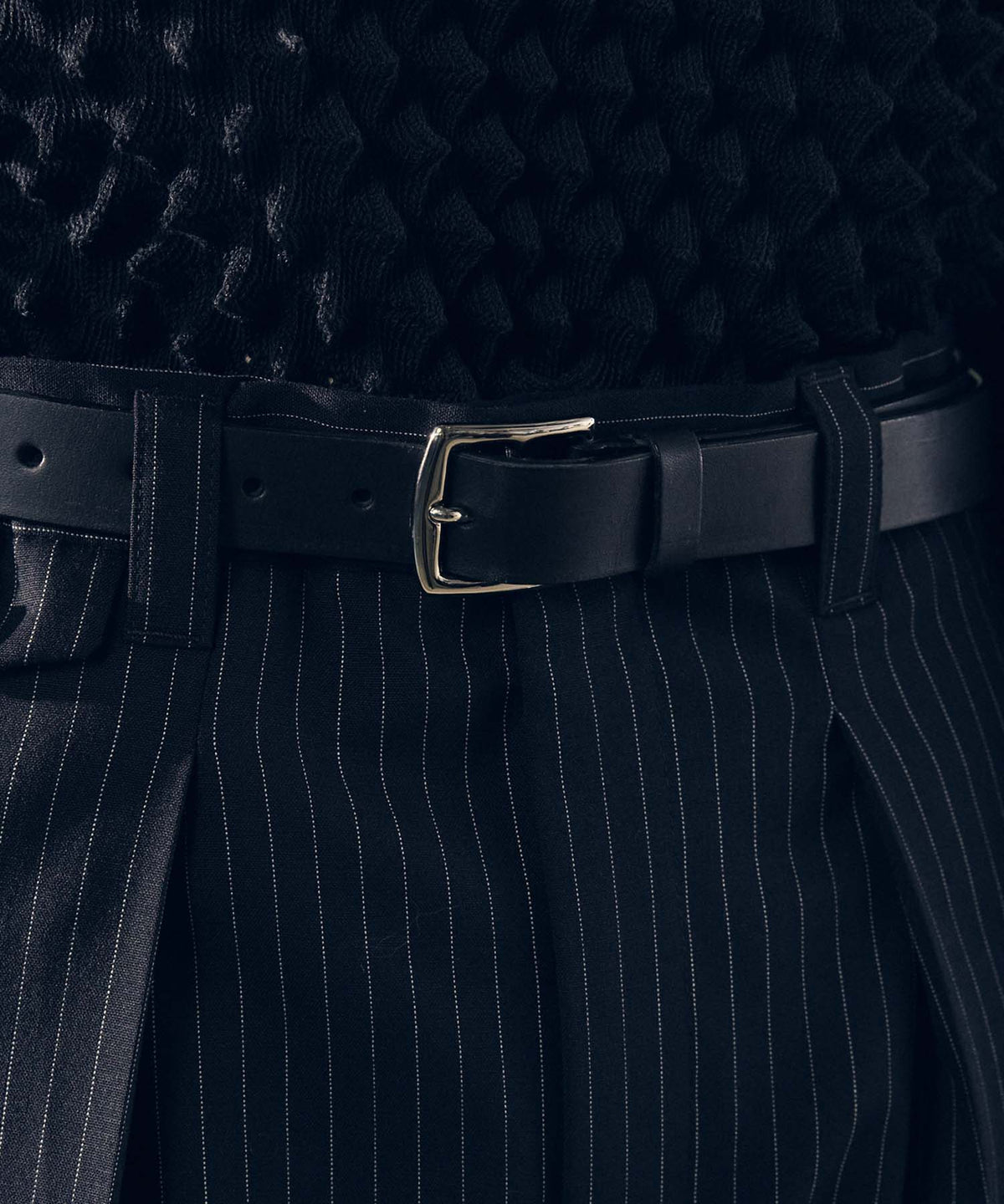 【PRE-ORDER】25mm Width Plain Leather Long Belt