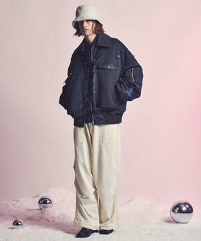 Heavy-Weight Sweat Snow Wide Pants