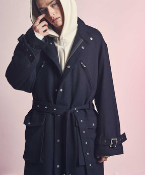 【SALE】M-47 Prime-Over Wool Belted Field Coat